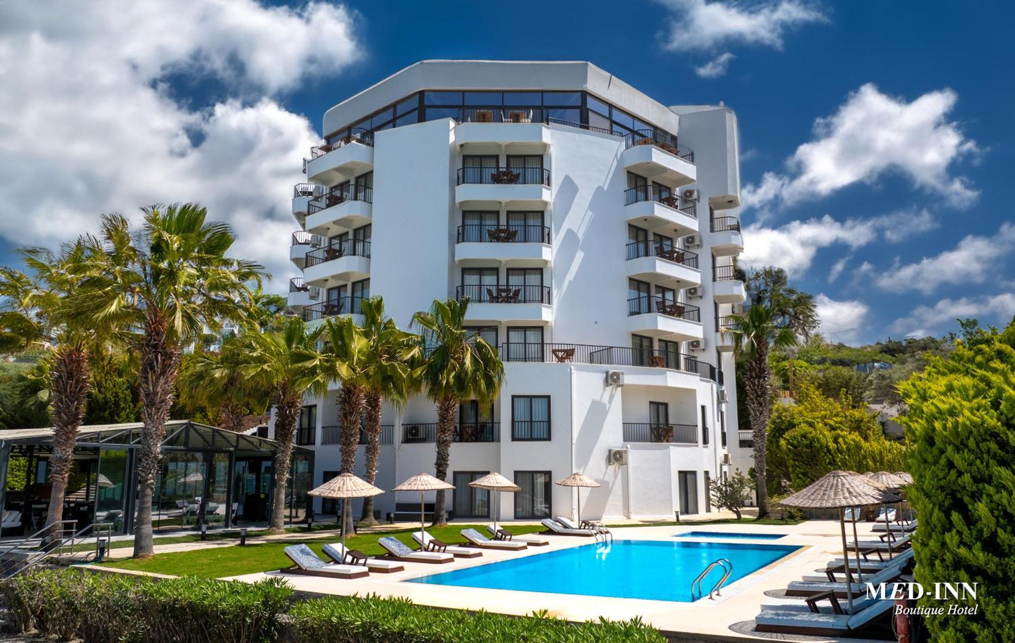 Med-Inn Hotel Gulluk Exterior foto