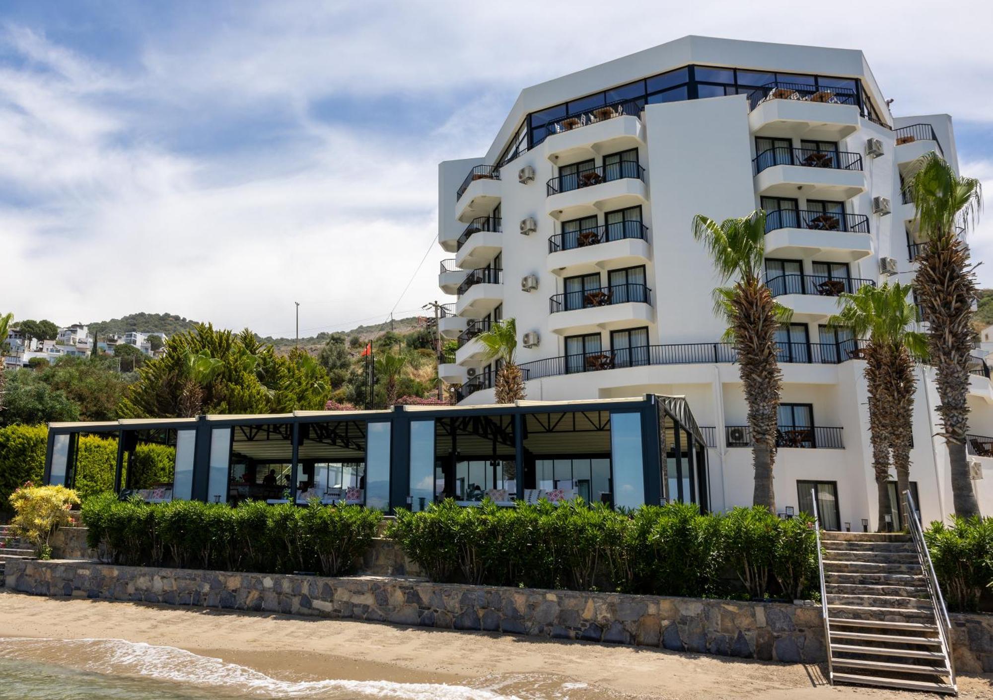 Med-Inn Hotel Gulluk Exterior foto