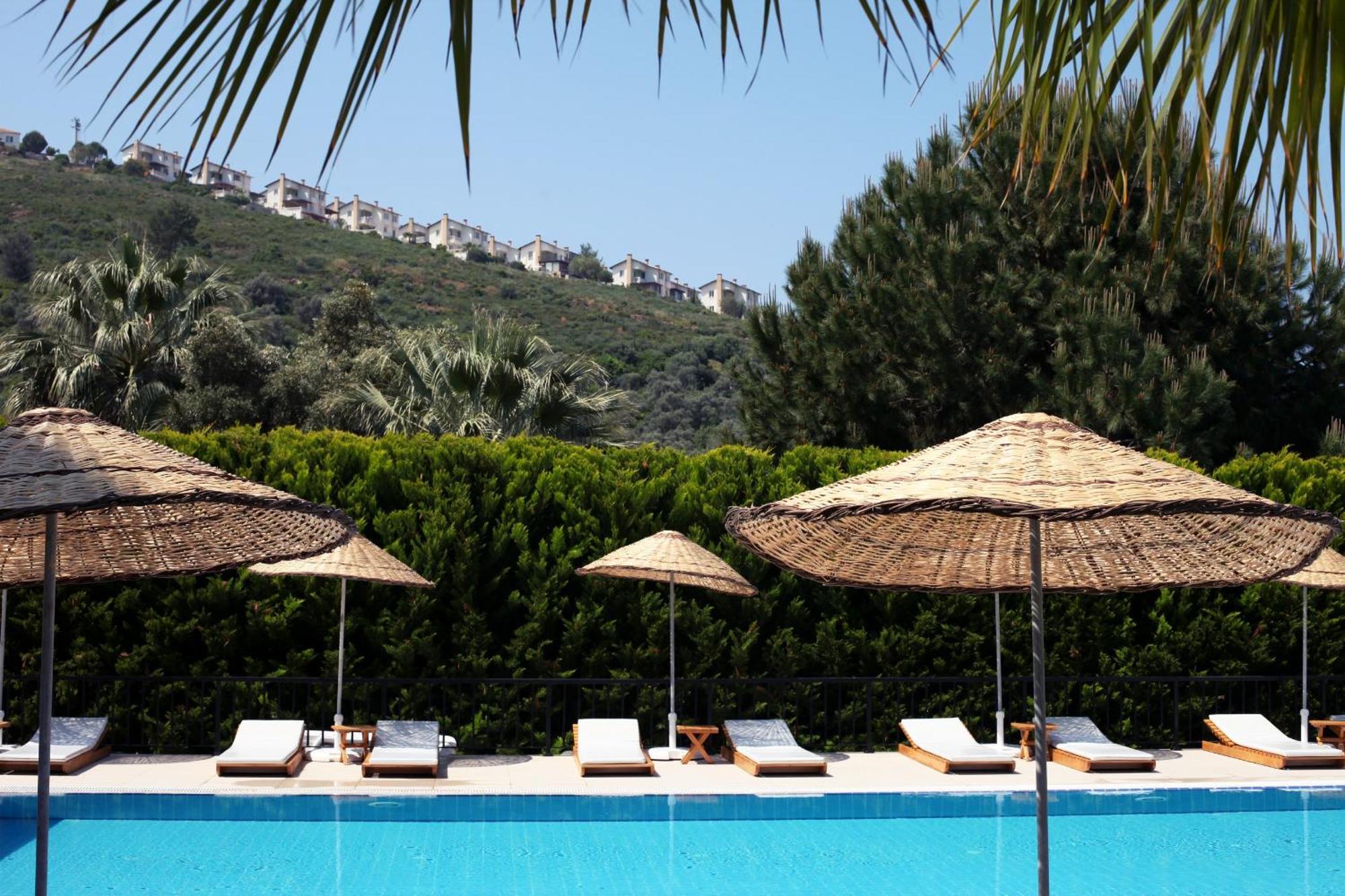 Med-Inn Hotel Gulluk Exterior foto