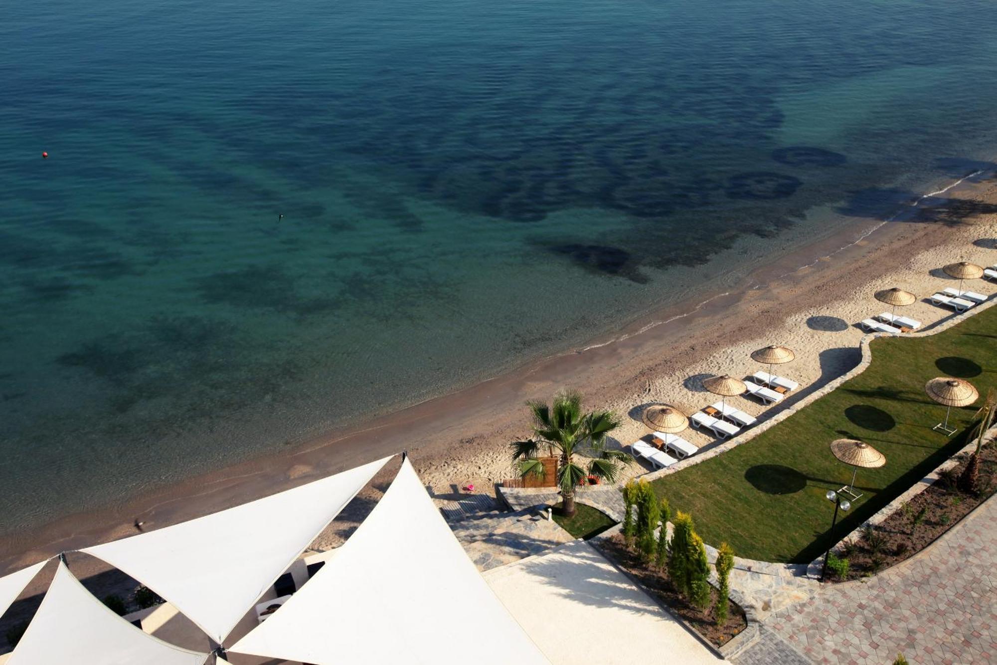 Med-Inn Hotel Gulluk Exterior foto